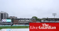 England v India: second women’s cricket ODI delayed by rain – live