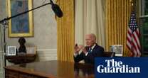 Biden embraces role as healer – but Trump remains king of the spectacle