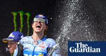 Alex Márquez wins Catalan Grand Prix to end brother’s unbeaten run in Moto GP