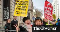 London museum security guards urge public to stay away in strikes over pay