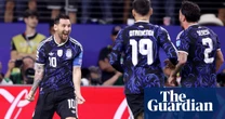 Lionel Messi steps off bench and scores to cap Argentina’s World Cup win over Jordan