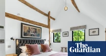 Homes for sale with stylish bedrooms in England and Wales – in pictures