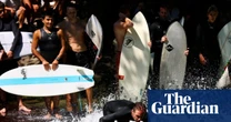 Munich's surfers left stunned after famed river wave vanishes