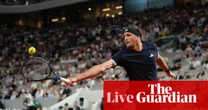 Jakub Mensik v Alexander Zverev: French Open 2026 men’s semi-finals – live