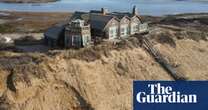 On the edge: Massachusetts home at peril of tumbling into bay from erosion