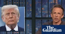 Seth Meyers on Trump’s approval ratings: ‘worse than Bush during the Iraq war’