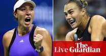 Jessica Pegula v Aryna Sabalenka: US Open women’s final – live