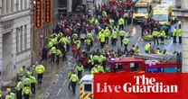 Liverpool parade collision: four people still ‘very, very ill in hospital’ says mayor – latest updates