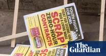 Zero-hours contracts: peers accused of ‘trying to block stronger UK workers’ rights’