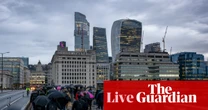UK borrowing rises faster than forecast in first half of tax year; Amazon Web Services outage ‘resolved’ – business live