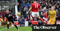 Chris Wood hits hat-trick as Nottingham Forest smash seven past sorry Brighton