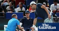 Jannik Sinner retires with cramp to give Griekspoor victory at Shanghai Masters