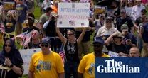 DC rally protests cuts to US veterans programs: ‘Promises made to us have come under attack’
