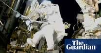 US astronaut takes first spacewalk since arrival on space station seven months ago