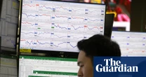 Global stock markets fall sharply over AI bubble fears