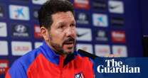 Diego Simeone says 'it makes no sense' for teams to play in Spain after floods disaster – video