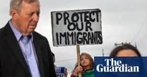 National guard begins Memphis patrols as senators in Illinois are turned away from Ice facility