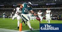 Barkley scores twice as surging Eagles bury Commanders for sixth straight