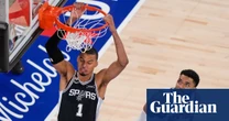 NBA finals: Wembanyama silences Garden’s party as Spurs beat Knicks in Game 3