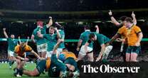 Ireland give Farrell winning send-off in battling comeback against Australia