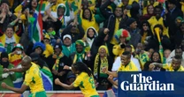 Golden goal: Siphiwe Tshabalala for South Africa v Mexico at the 2010 World Cup