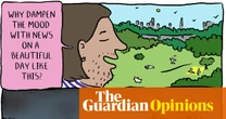 Madeline Horwath on how to block out bad news – cartoon
