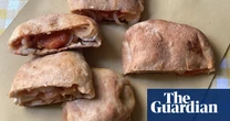 Rachel Roddy’s recipe for folded flatbreads with tomato, onion and cheese (scacce) | A kitchen in Rome