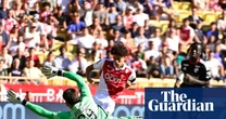 Maghnes Akliouche celebrates France call-up with more goals for Monaco