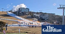 ‘We may not have snow’: Australian ski season opens with a whimper