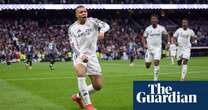 European football: Mbappé on target as Real Madrid join Barça at top of La Liga