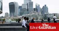 UK pay growth accelerates, but vacancies fall again – business live