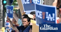 US citizen arrested during Ice raid in what family describes as ‘kidnapping’