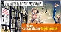 Ella Baron on the 7 October pro-Palestine protests – cartoon