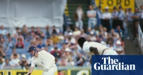 When Paul Terry went out to bat for England with a broken arm