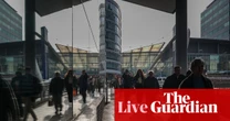 UK living standards fall despite fastest growth in G7 – business live
