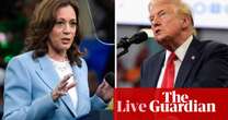 Trump campaign attacks Harris over lack of interviews as vice-president rolls out housing plan – US elections live news