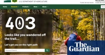 Trump orders USDA to take down websites referencing climate crisis