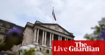 Bank of England expected to hold interest rates at noon as it assesses fallout from Iran war – business live – business live