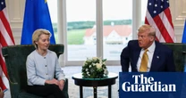 Trump walks back threat to rip up part of EU trade deal but tells bloc to ratify by 4 July
