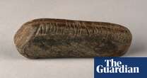 Teacher finds stone with ancient ogham writing from Ireland in Coventry garden