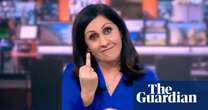 Full clip of BBC presenter’s viral middle-finger countdown released