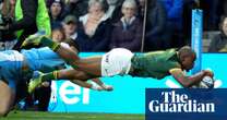 South Africa run in four tries as world champions prove too strong for Scotland