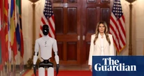 Melania Trump and AI powered robot named 'Figure 3' open White House summit – video