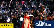 Last Night of the Proms review – star turns, good-natured flag waving and a rich Rule, Britannia!