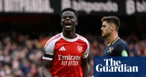 Bukayo Saka is spot-on to seal stroll past West Ham and keeps Arsenal flying