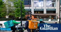 Food delivery riders banned from luxury flats in London