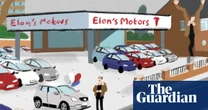 Elon Musk’s new Tesla is available in paranoid and threat mode: the Stephen Collins cartoon