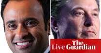 Trump’s Musk and Ramaswamy appointments spark conflict of interest fears – US politics live