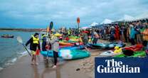 Rising Tide protesters scale back blockade of world’s biggest coal port but NSW police ready for mass ‘disruption’ at Newcastle