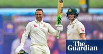 Usman Khawaja and Steve Smith hit tons as Australia dominate Sri Lanka on day one of first Test